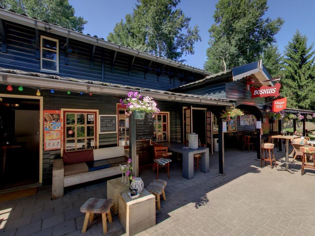 Sfeervolle Chalet Met Terras, H14 De Veldkamp, Epe, Voor 4 Personen别墅 外观 照片