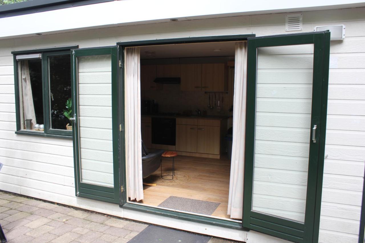 Sfeervolle Chalet Met Terras, H14 De Veldkamp, Epe, Voor 4 Personen别墅 外观 照片