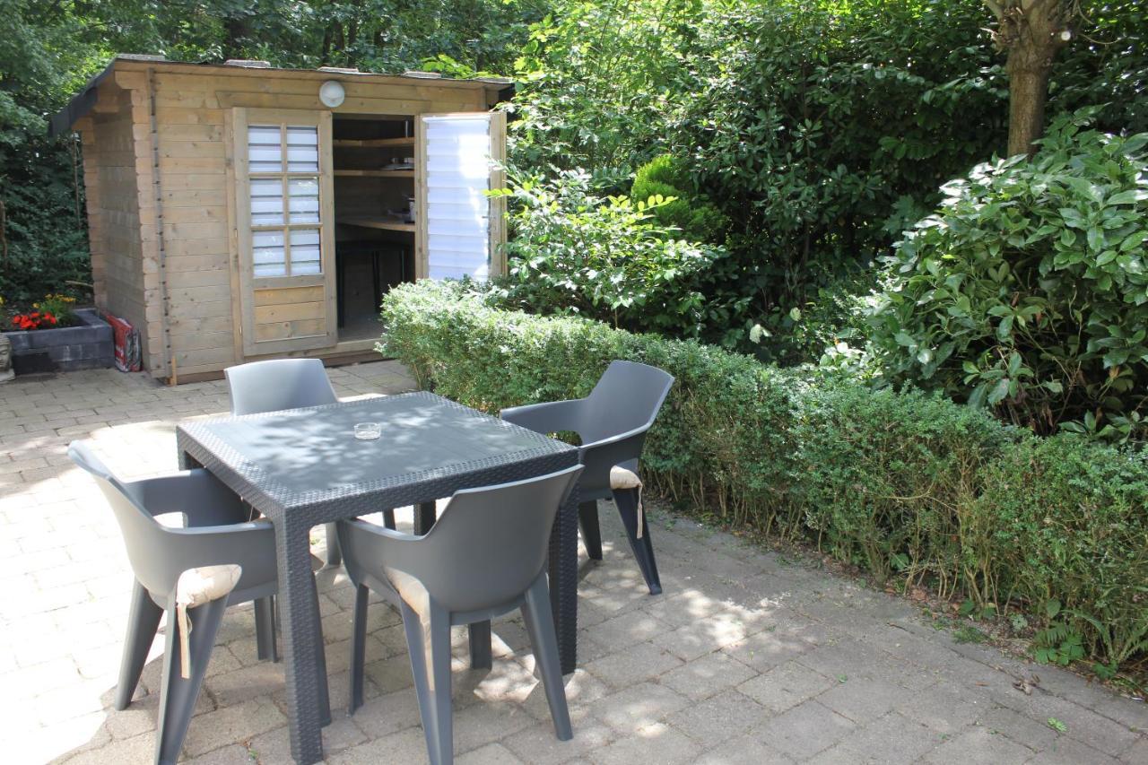 Sfeervolle Chalet Met Terras, H14 De Veldkamp, Epe, Voor 4 Personen别墅 外观 照片