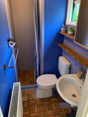 Sfeervolle Chalet Met Terras, H14 De Veldkamp, Epe, Voor 4 Personen别墅 外观 照片
