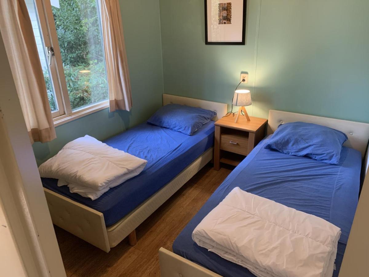 Sfeervolle Chalet Met Terras, H14 De Veldkamp, Epe, Voor 4 Personen别墅 外观 照片